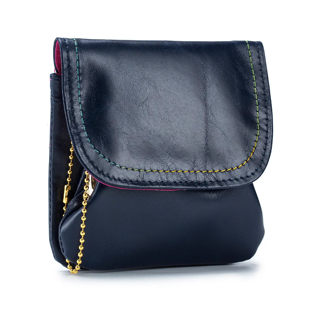 Leather Wallet Coin Purse Women's Leather Purse Coin Bag Multifunctional Change Storage Wallets Wallets For Women Handbag