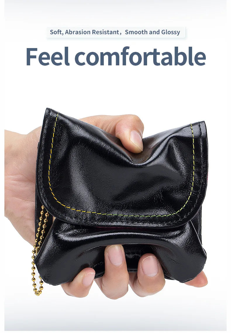 Leather Wallet Coin Purse Women's Leather Purse Coin Bag Multifunctional Change Storage Wallets Wallets For Women Handbag