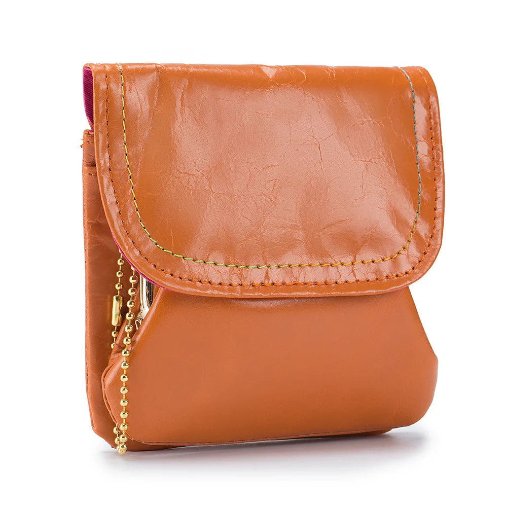 Leather Wallet Coin Purse Women's Leather Purse Coin Bag Multifunctional Change Storage Wallets Wallets For Women Handbag