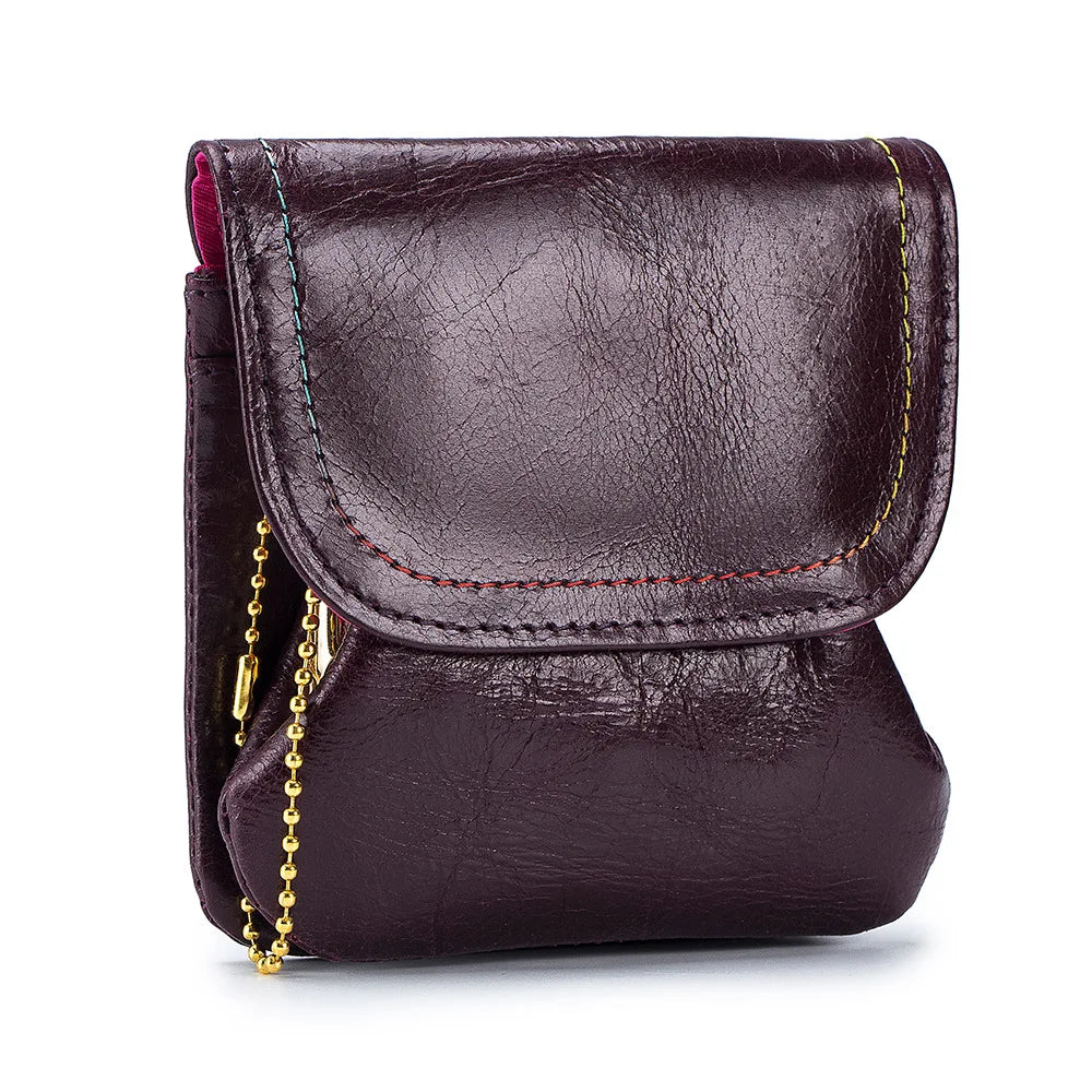 Leather Wallet Coin Purse Women's Leather Purse Coin Bag Multifunctional Change Storage Wallets Wallets For Women Handbag